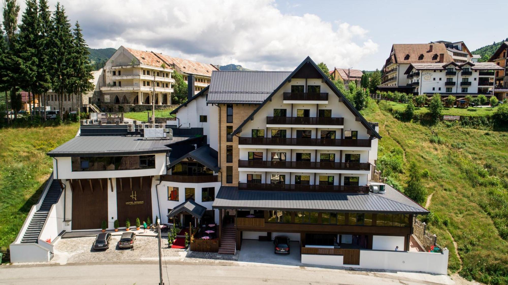 Hotel Roman Maramures - Ski & Spa Resort Statjunea Borsa Exterior photo