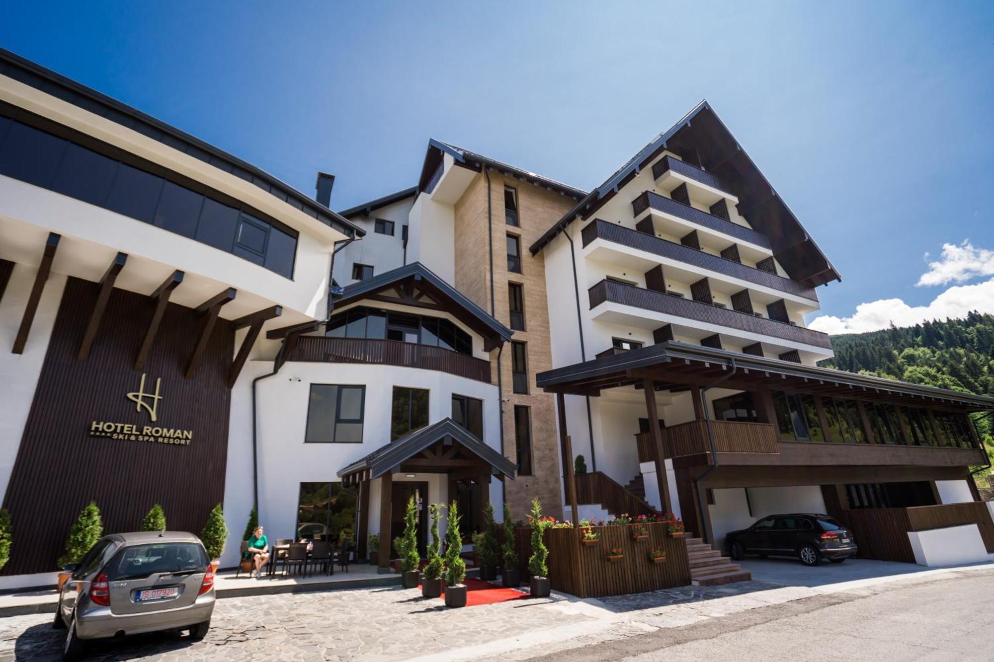 Hotel Roman Maramures - Ski & Spa Resort Statjunea Borsa Exterior photo